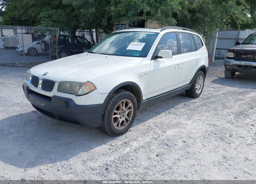 2004 BMW X3 2.5I VIN: WBXPA73434WB28096