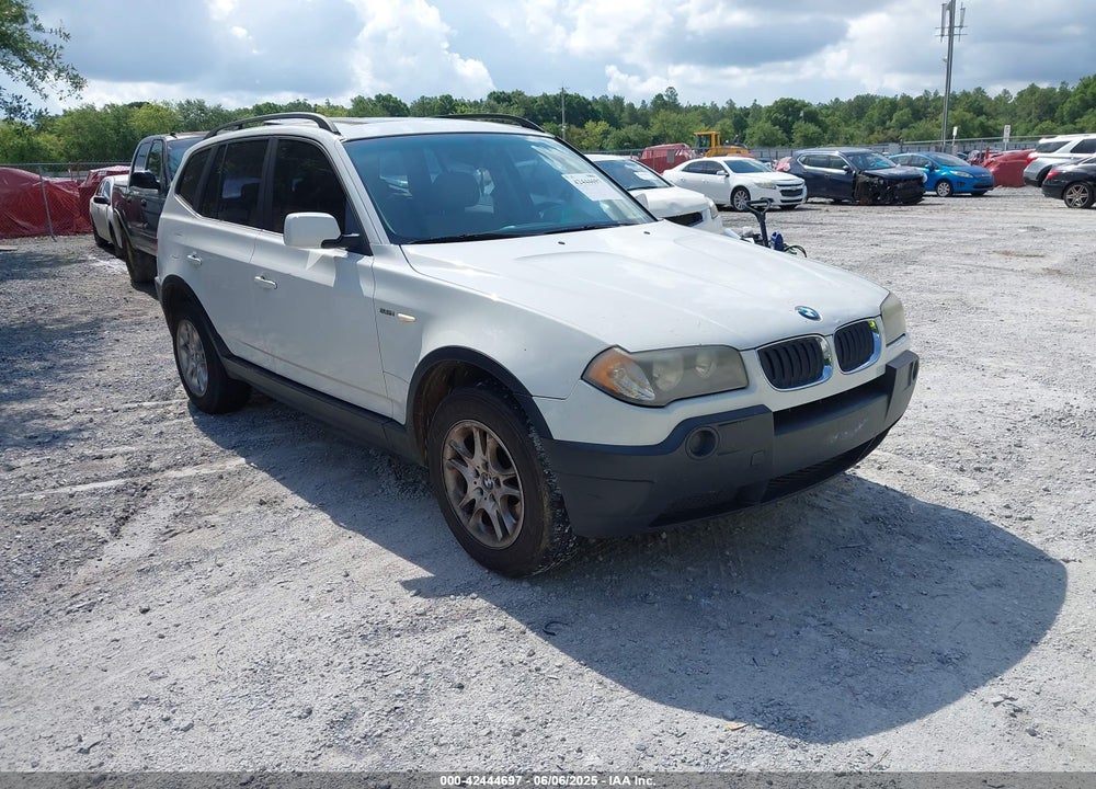 2004 BMW X3 2.5I VIN: WBXPA73434WB28096