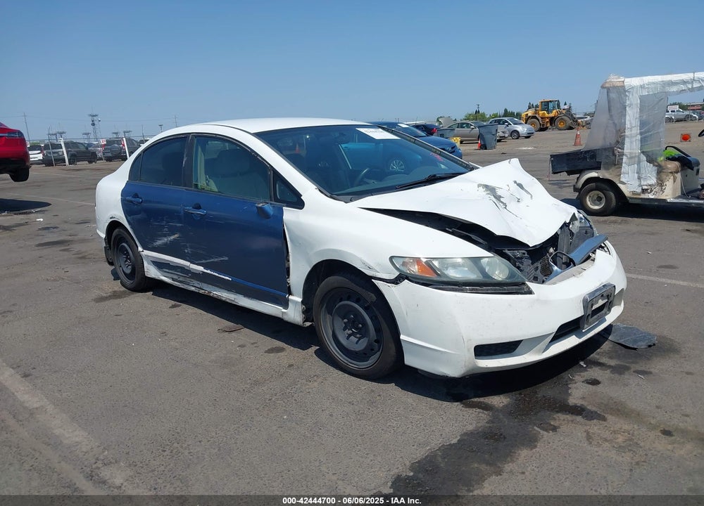 2010 HONDA CIVIC LX VIN: 19XFA1F54AE074725