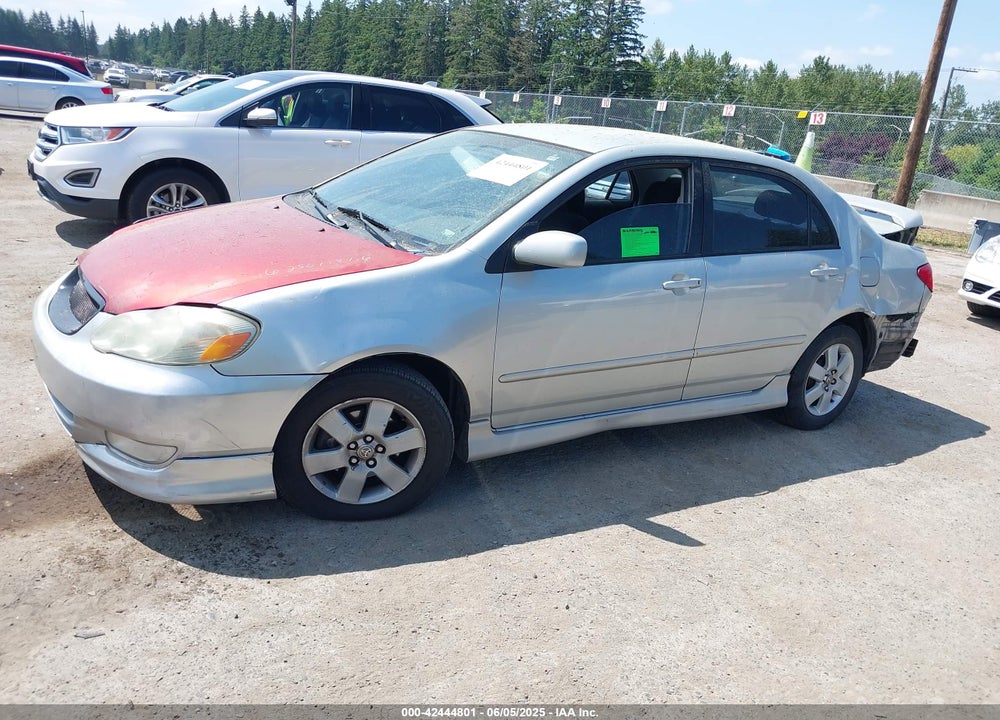 2003 TOYOTA COROLLA S VIN: 1NXBR32E53Z050071