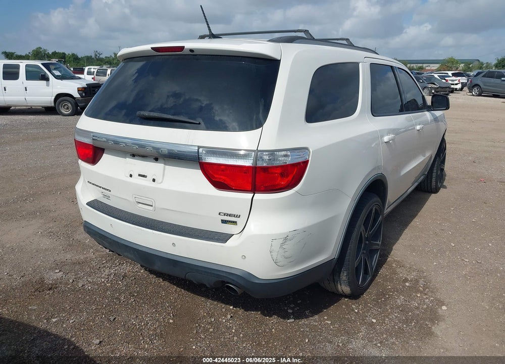 2011 DODGE DURANGO CREW VIN: 1D4RD4GG5BC650436