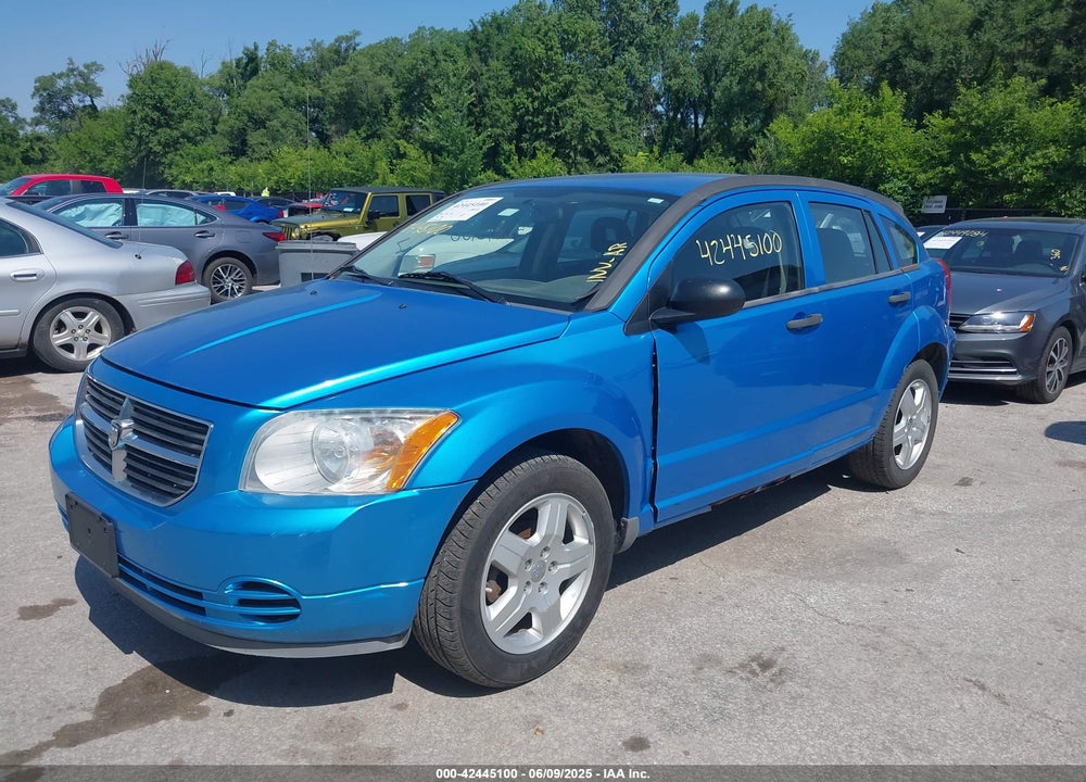 2008 DODGE CALIBER SXT VIN: 1B3HB48B88D587421