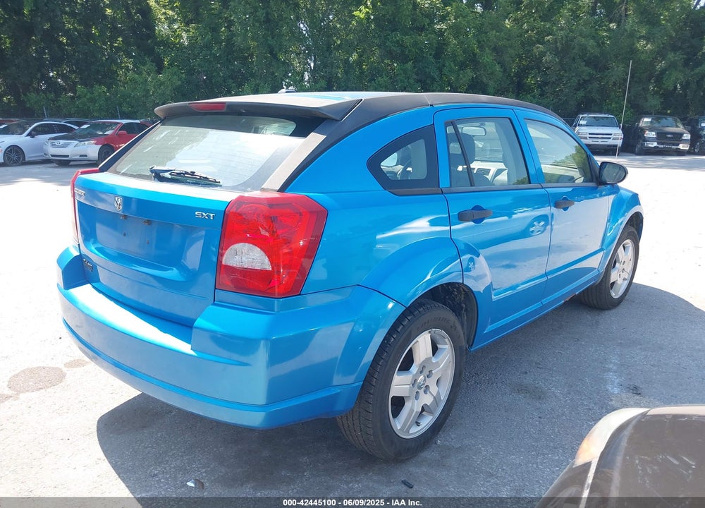 2008 DODGE CALIBER SXT VIN: 1B3HB48B88D587421