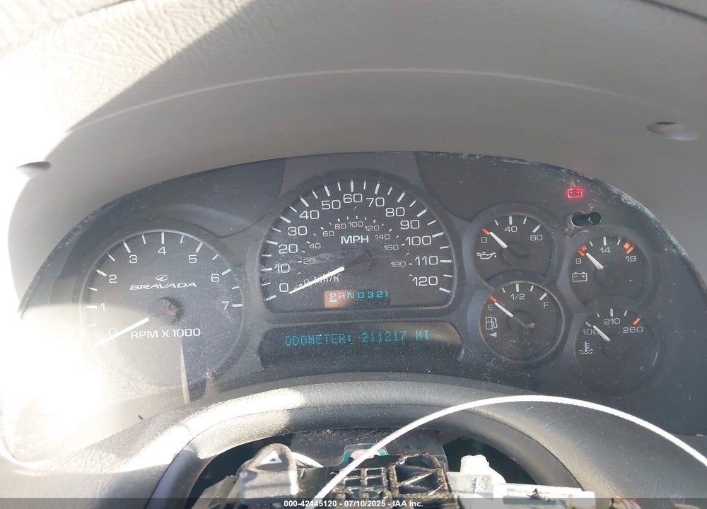 2004 OLDSMOBILE BRAVADA VIN: 1GHDT13S842187715