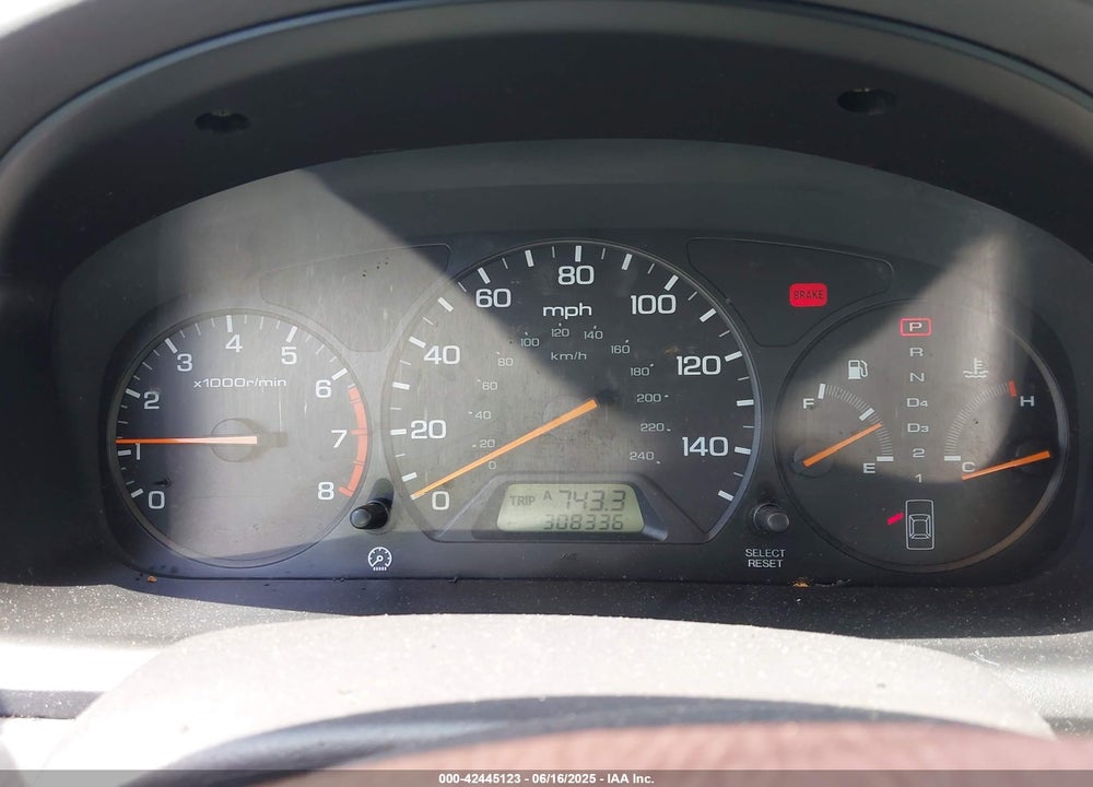 2002 HONDA ACCORD 2.3 SE VIN: 1HGCG56722A079289