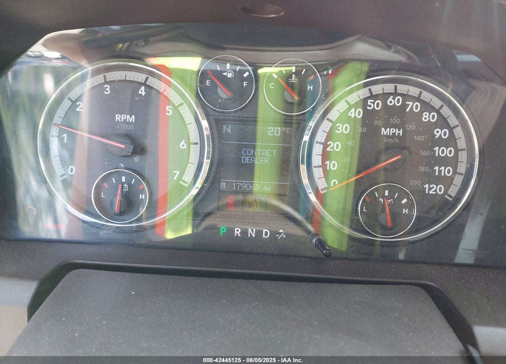 2009 DODGE RAM 1500 SLT/SPORT/TRX VIN: 1D3HV13T79S708304