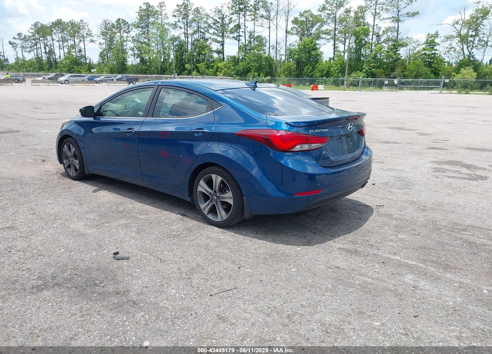 2014 HYUNDAI ELANTRA VIN: KMHDH4AH3EU051204