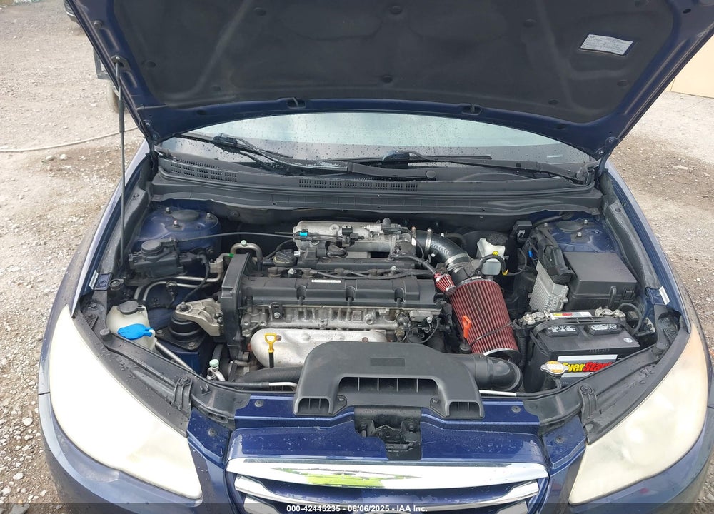 2010 HYUNDAI ELANTRA VIN: KMHDU4AD7AU924956