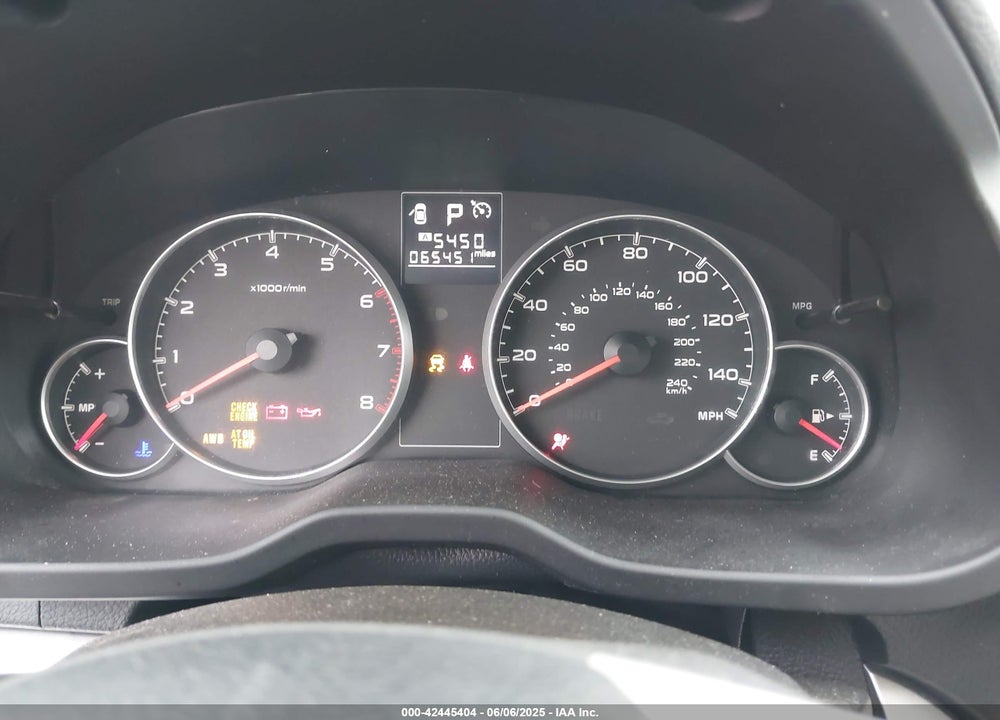 2014 SUBARU OUTBACK VIN: 4S4BRBAC5E3205821
