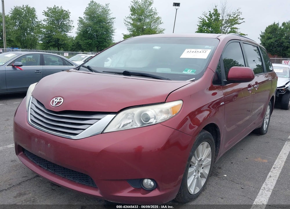 2016 TOYOTA SIENNA XLE 7 PASSENGER VIN: 5TDDK3DC8GS143643