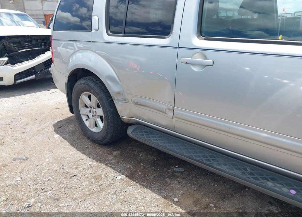 2008 NISSAN PATHFINDER VIN: 5N1AR18U28C624573