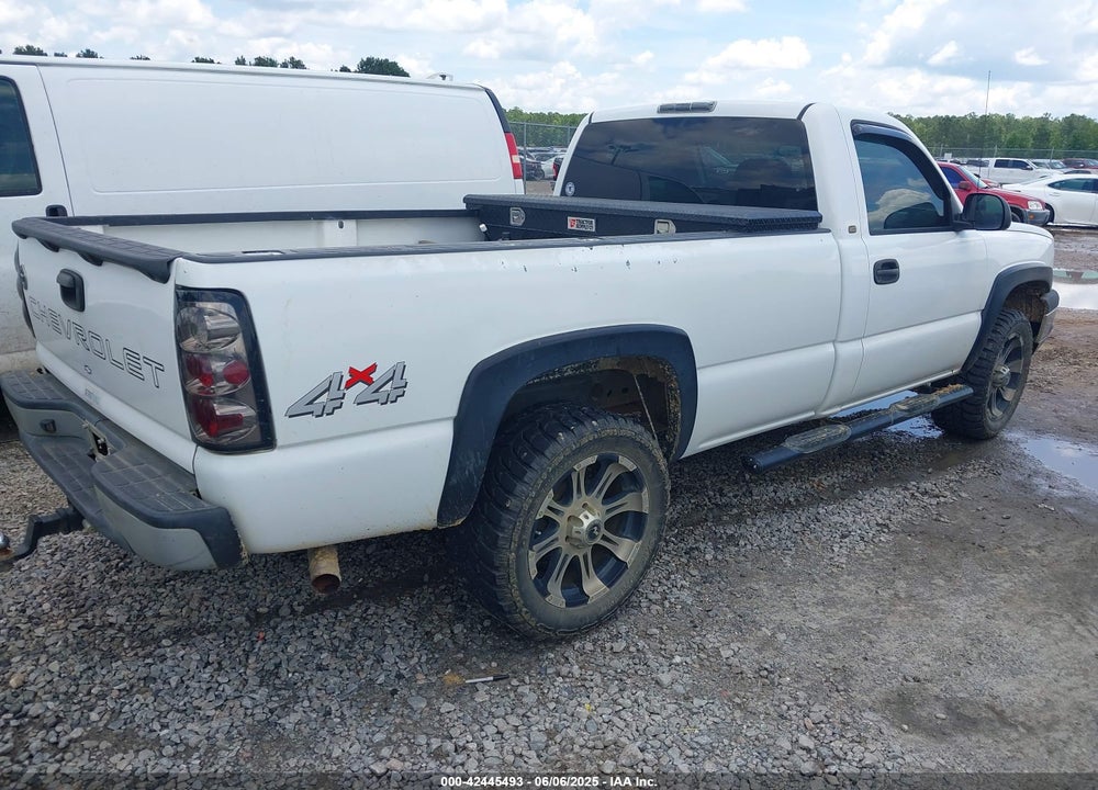 2004 CHEVROLET SILVERADO 1500 WORK TRUCK VIN: 1GCEK14V24Z251504
