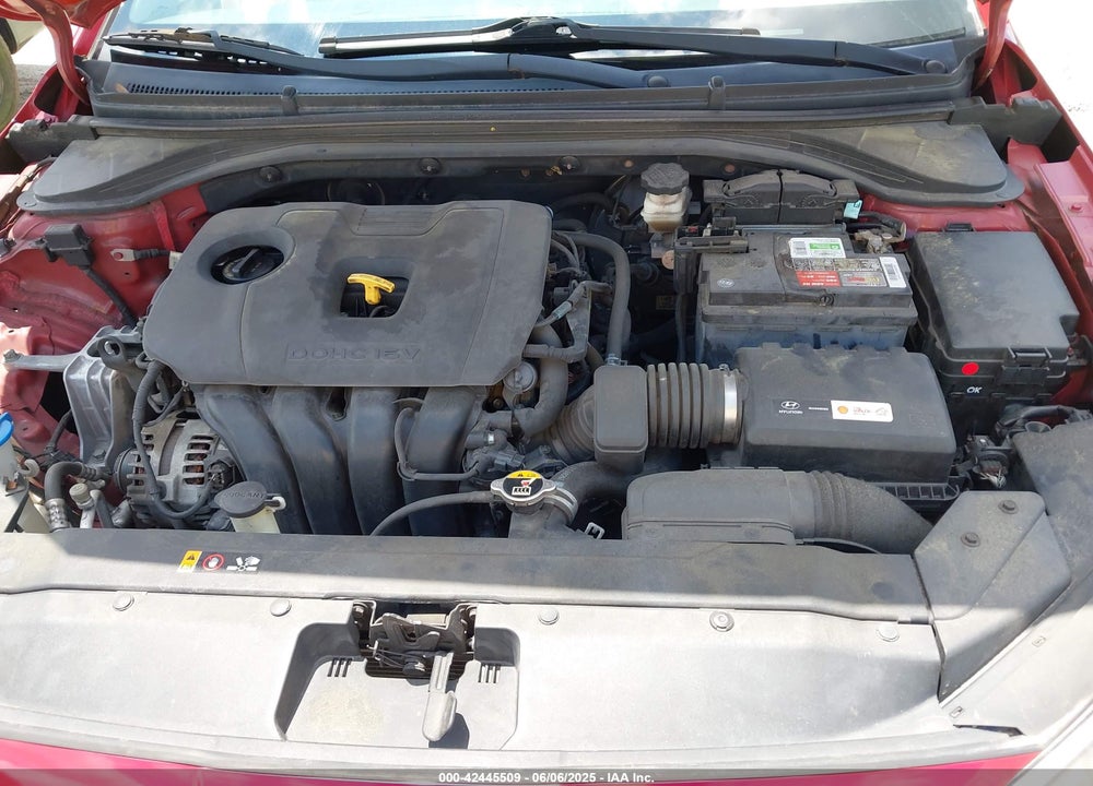 2019 HYUNDAI ELANTRA SEL VIN: KMHD84LF2KU842850