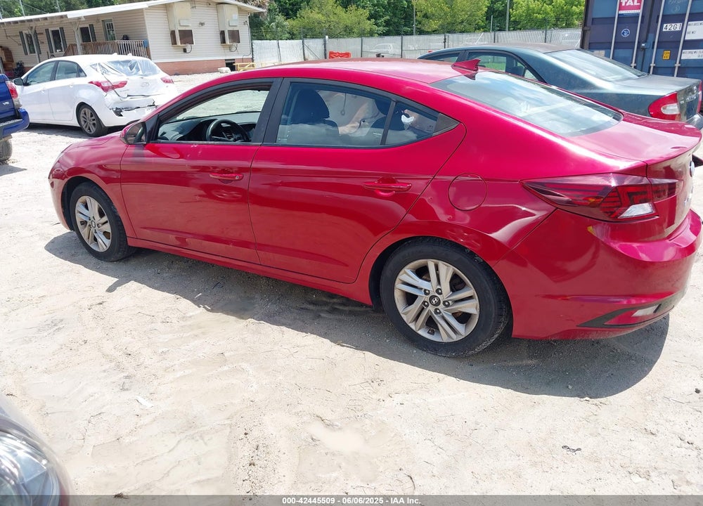 2019 HYUNDAI ELANTRA SEL VIN: KMHD84LF2KU842850