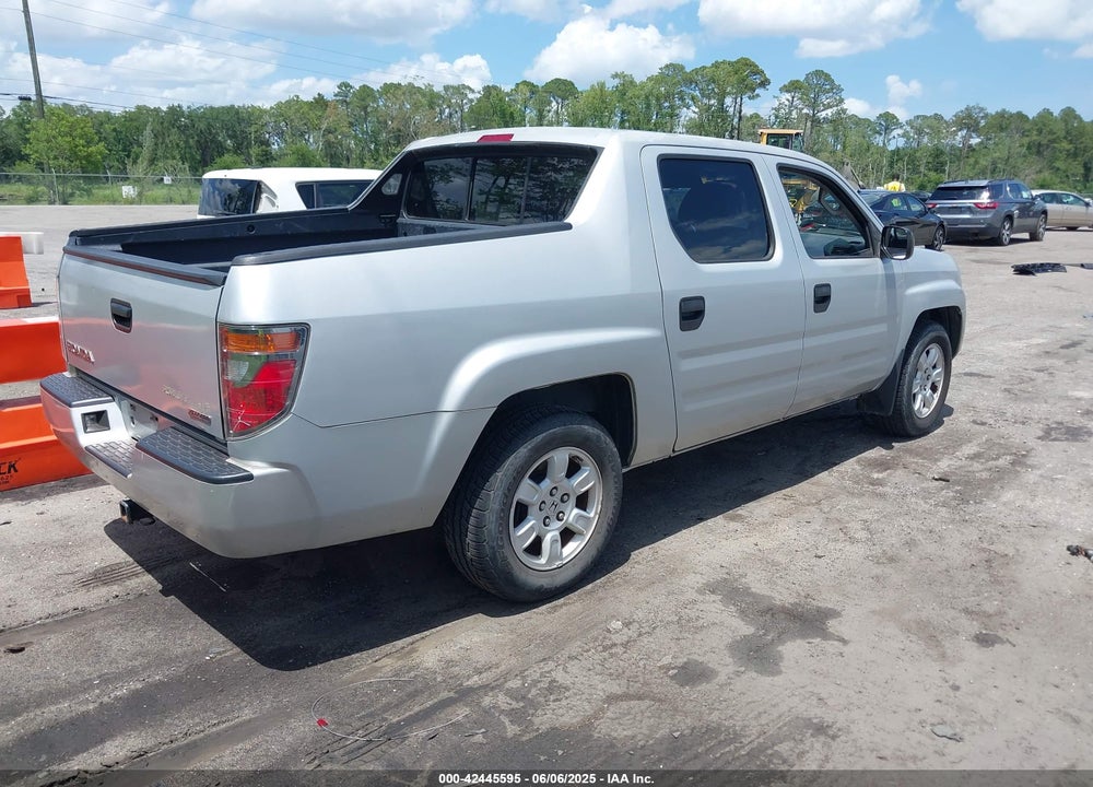 2008 HONDA RIDGELINE RT VIN: 2HJYK16228H524622