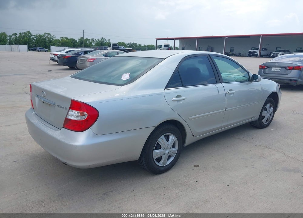 2004 TOYOTA CAMRY LE VIN: 4T1BE30K54U294020