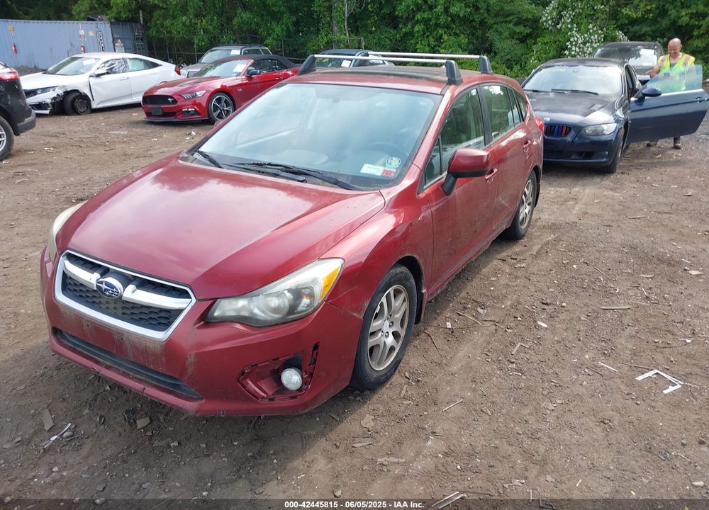 2012 SUBARU IMPREZA VIN: JF1GPAD69CG221659