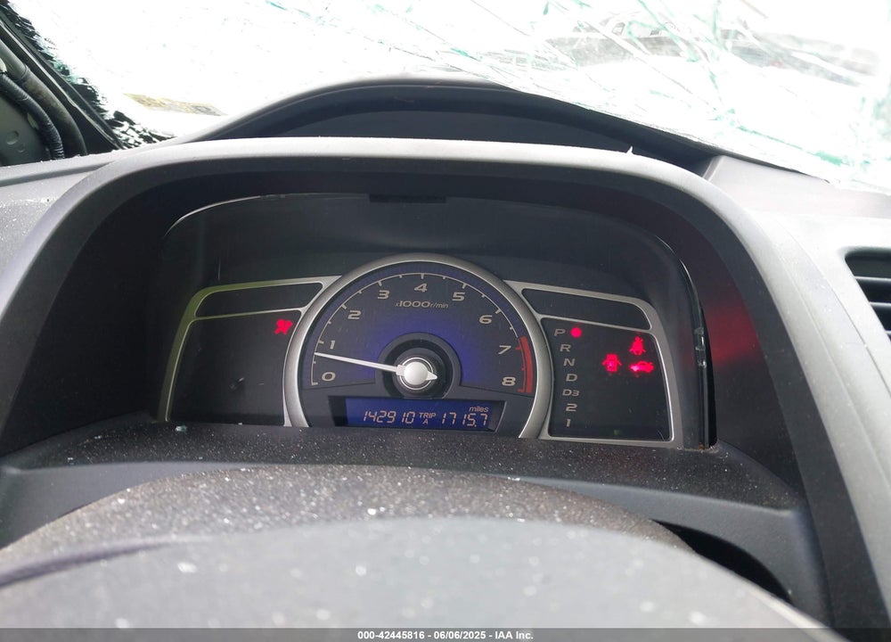2006 HONDA CIVIC VIN: 1HGFA16816L073414