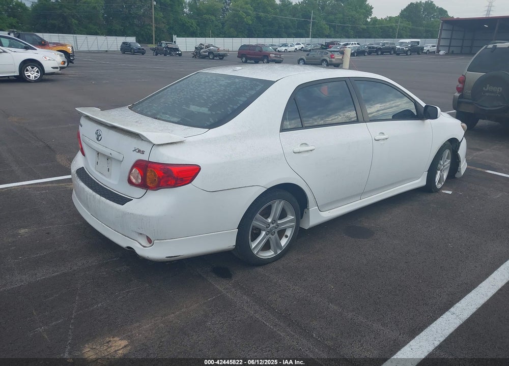 2009 TOYOTA COROLLA XRS VIN: 1NXBE40E59Z090437