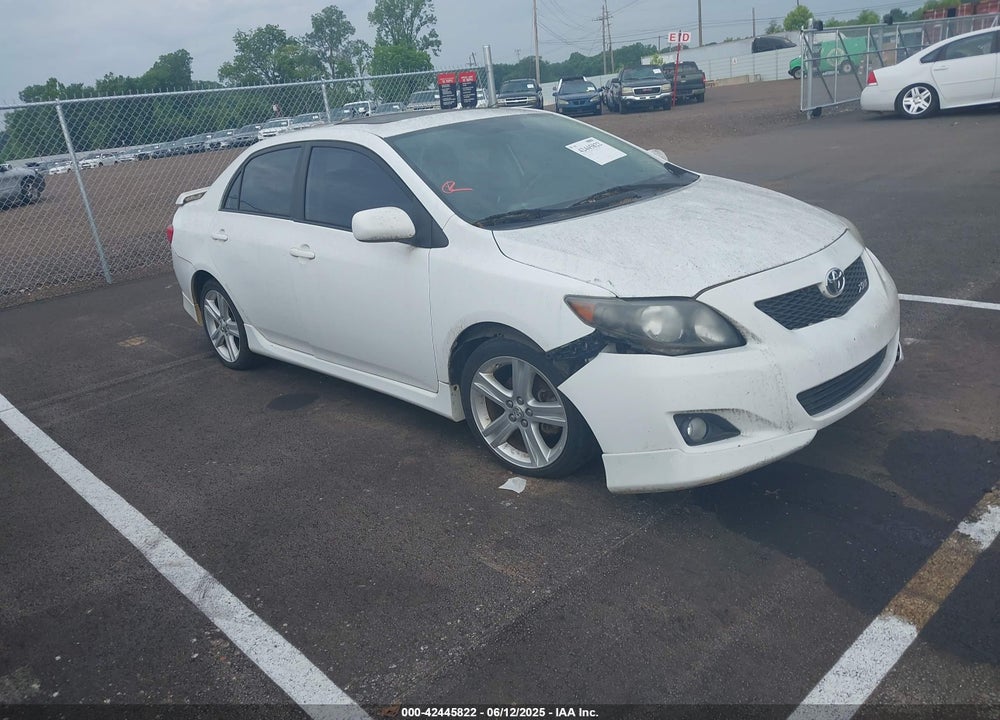 2009 TOYOTA COROLLA XRS VIN: 1NXBE40E59Z090437