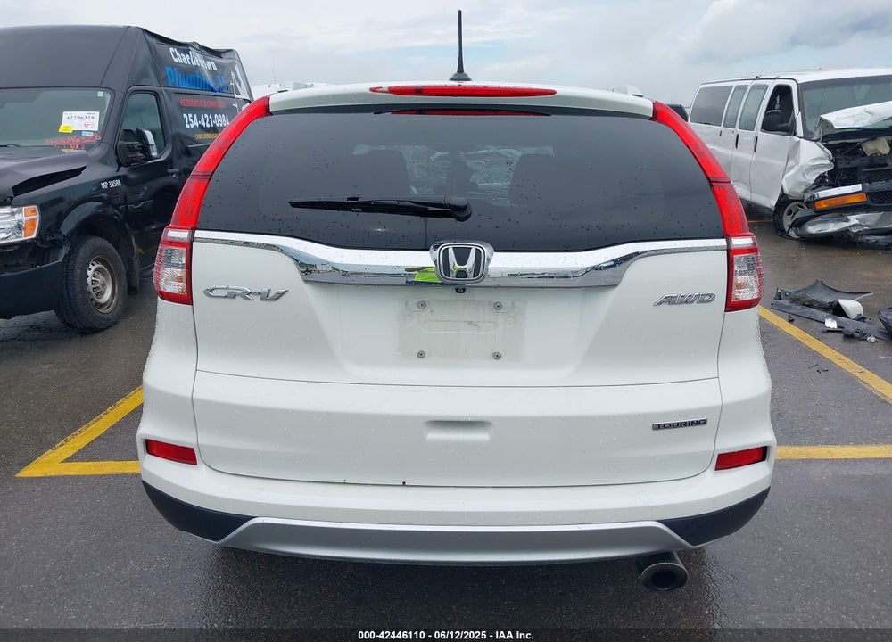 2015 HONDA CR-V TOURING VIN: 5J6RM4H95FL040324