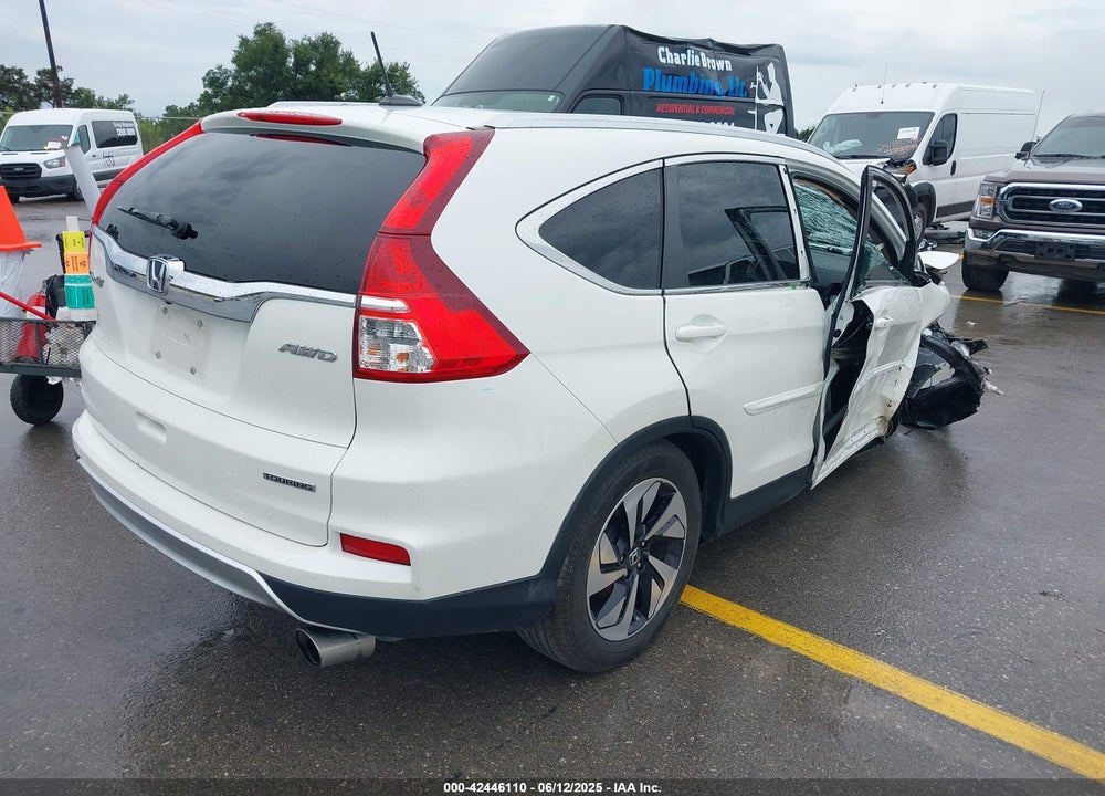 2015 HONDA CR-V TOURING VIN: 5J6RM4H95FL040324