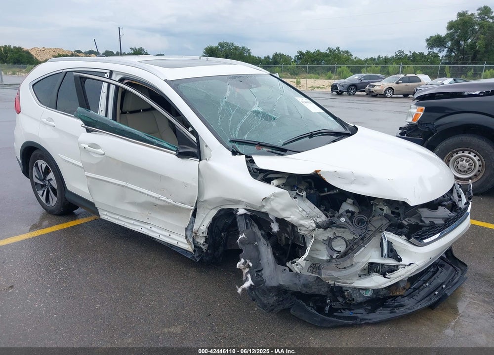 2015 HONDA CR-V TOURING VIN: 5J6RM4H95FL040324