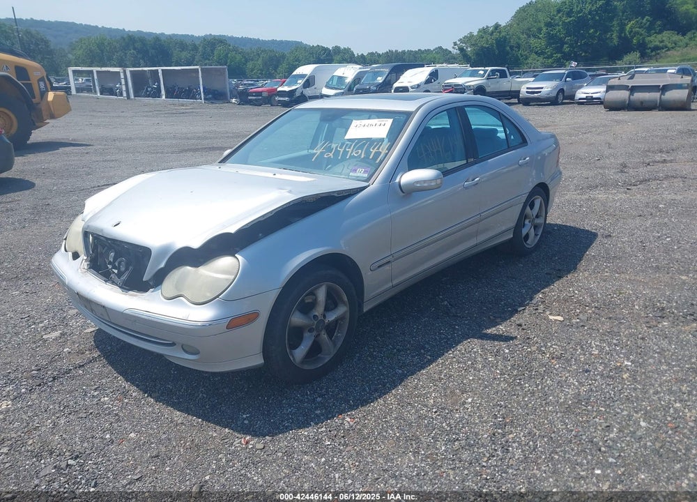 2004 MERCEDES-BENZ C 230 KOMPRESSOR SPORT/SPORT VIN: WDBRF40J94A645850