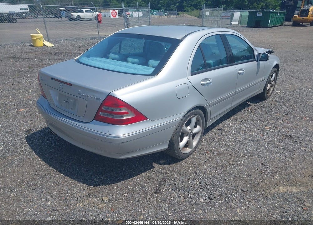2004 MERCEDES-BENZ C 230 KOMPRESSOR SPORT/SPORT VIN: WDBRF40J94A645850