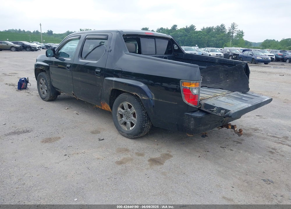 2007 HONDA RIDGELINE RTX VIN: 2HJYK16317H545839