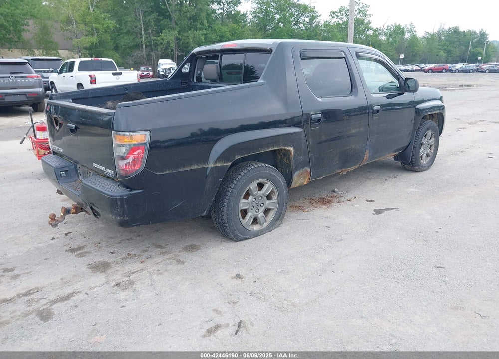 2007 HONDA RIDGELINE RTX VIN: 2HJYK16317H545839
