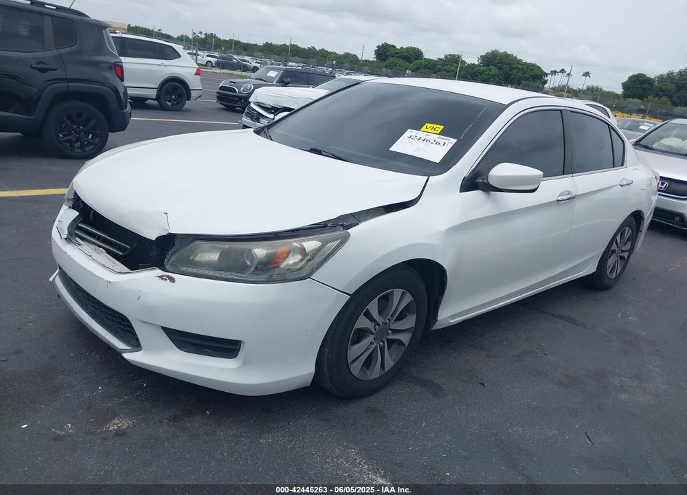 2014 HONDA ACCORD VIN: 1HGCR2F34EA205579