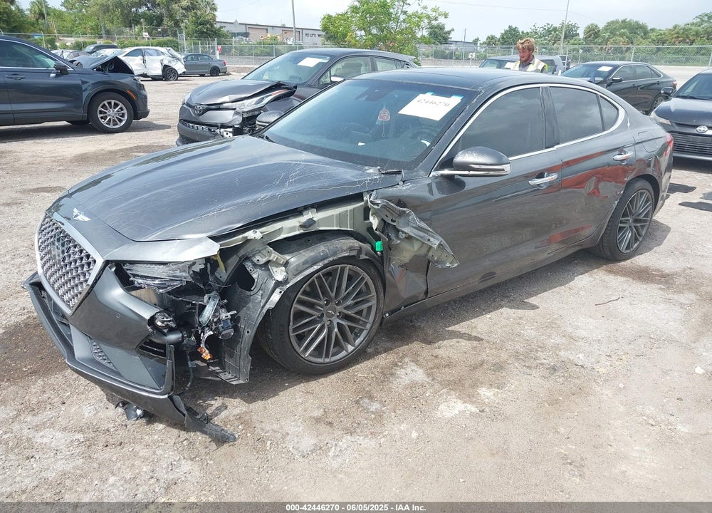 2019 GENESIS G70 2.0T ADVANCED VIN: KMTG34LA7KU021443