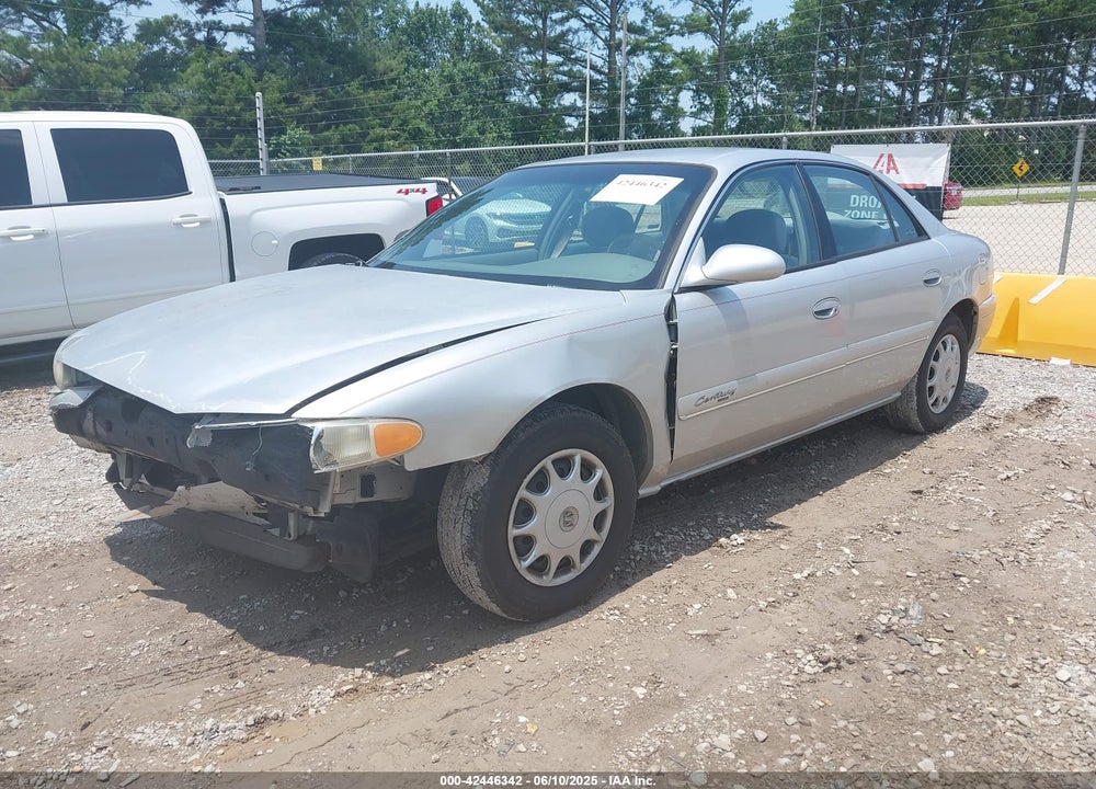 2002 BUICK CENTURY CUSTOM VIN: 2G4WS52JX21211538