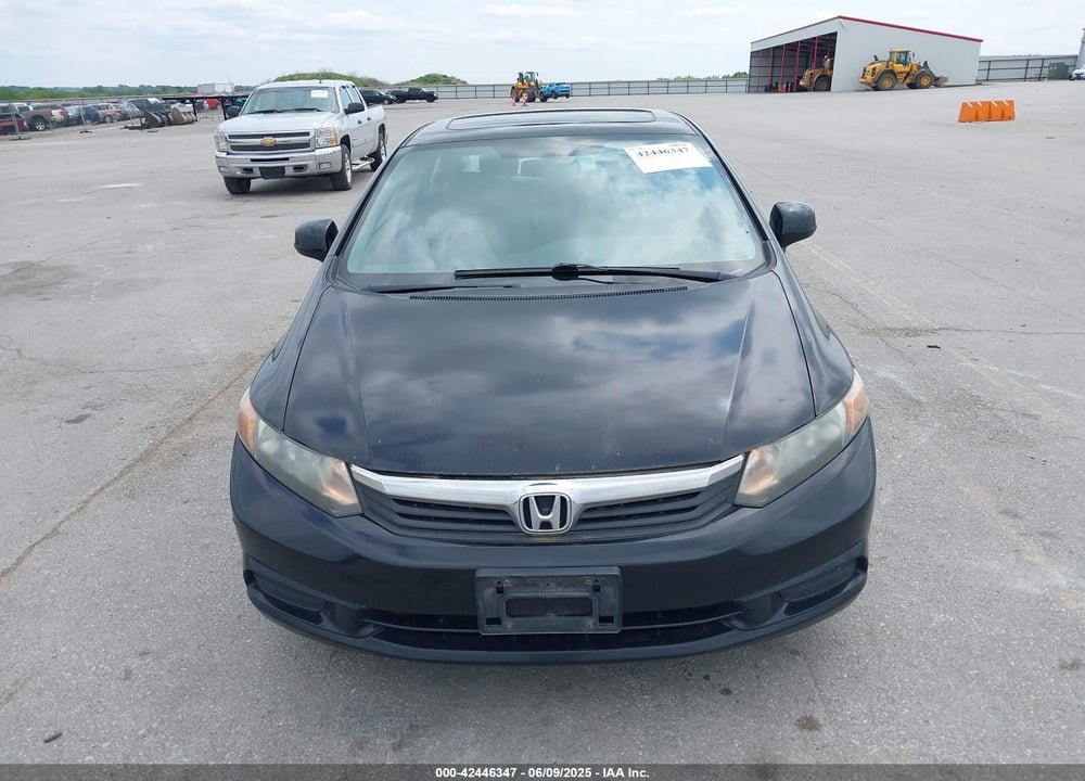 2012 HONDA CIVIC EX-L VIN: 2HGFB2F99CH505395
