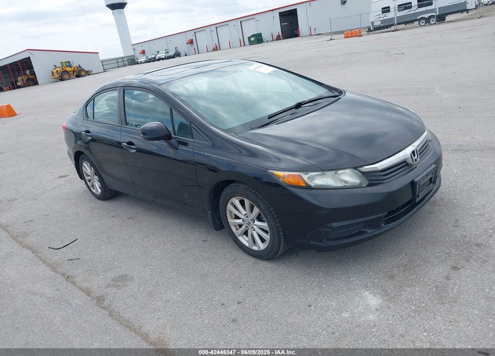 2012 HONDA CIVIC EX-L VIN: 2HGFB2F99CH505395