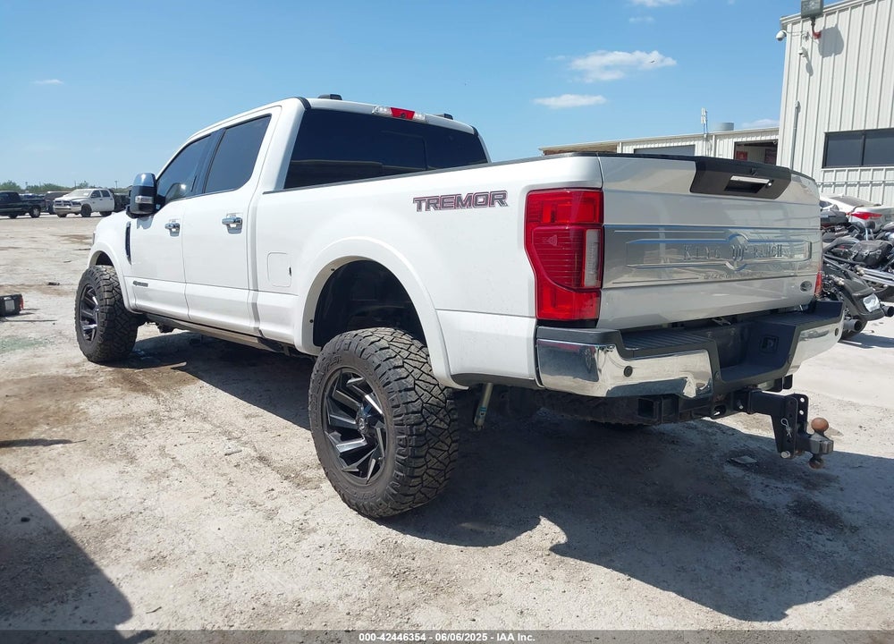 2021 FORD F-250 KING RANCH VIN: 1FT8W2BT6MEC87793