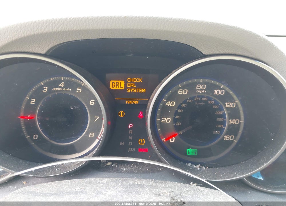 2009 ACURA MDX VIN: 2HNYD28229H530868