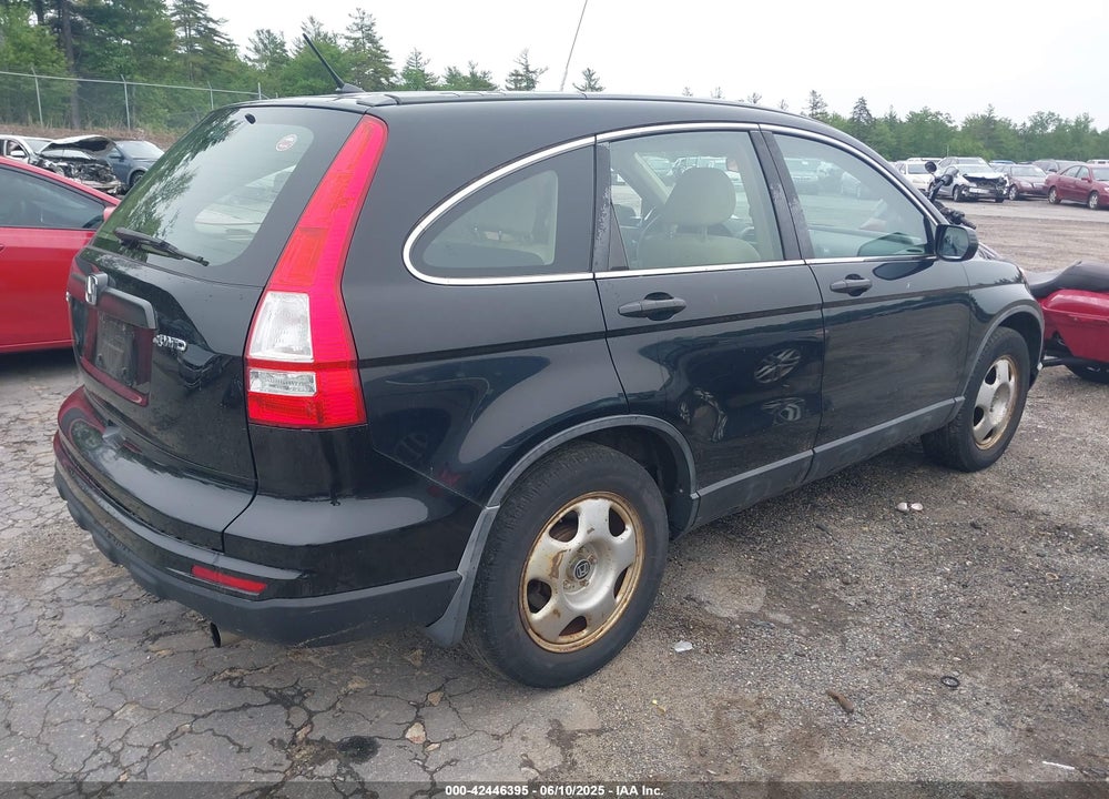 2010 HONDA CR-V LX VIN: 5J6RE4H37AL101366