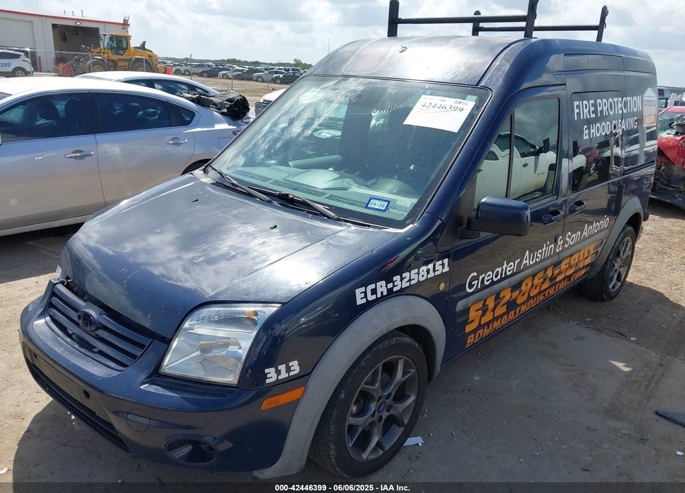 2011 FORD TRANSIT CONNECT XLT VIN: NM0KS9BN8BT047873
