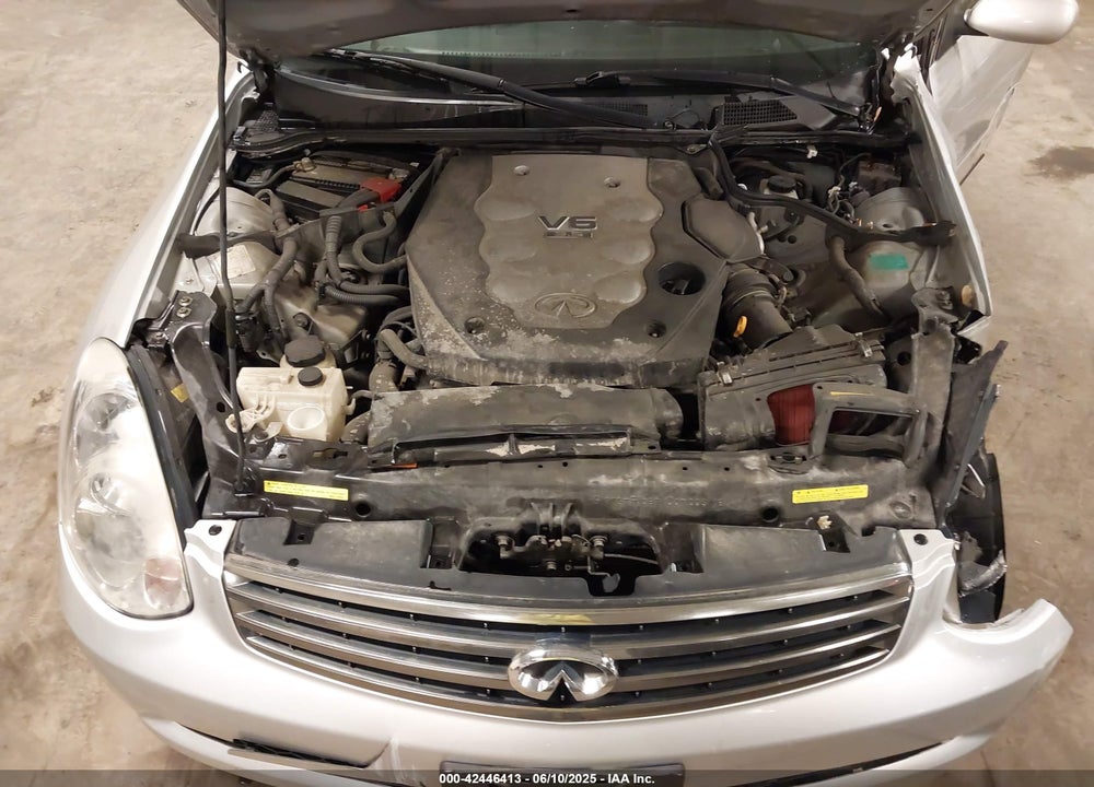 2006 INFINITI G35X VIN: JNKCV51F36M612952