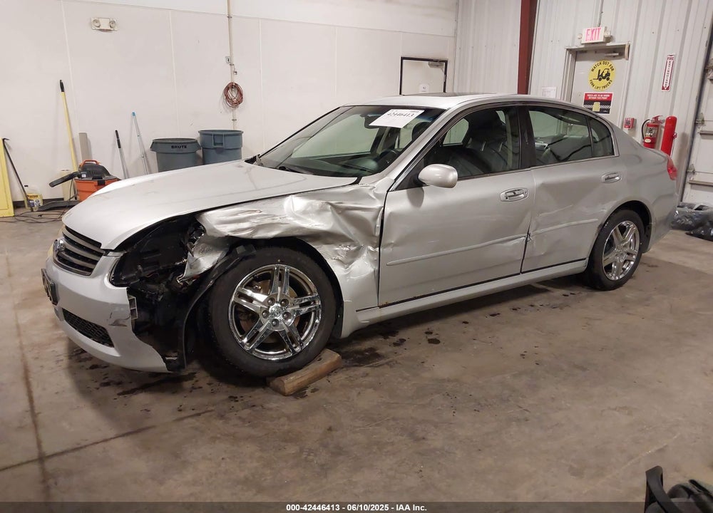 2006 INFINITI G35X VIN: JNKCV51F36M612952