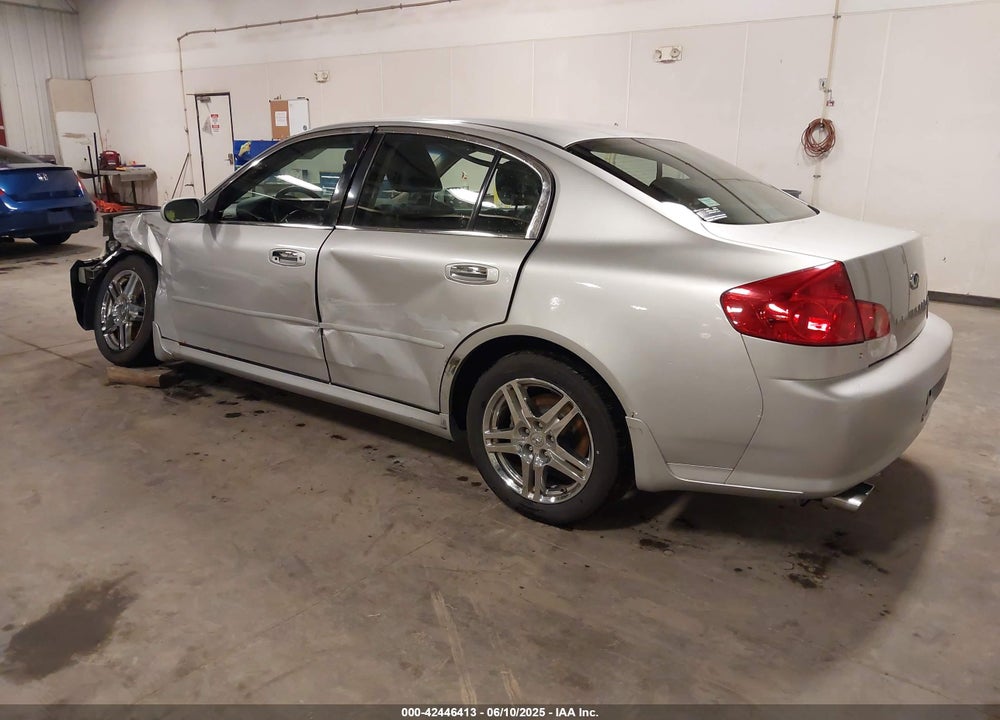 2006 INFINITI G35X VIN: JNKCV51F36M612952