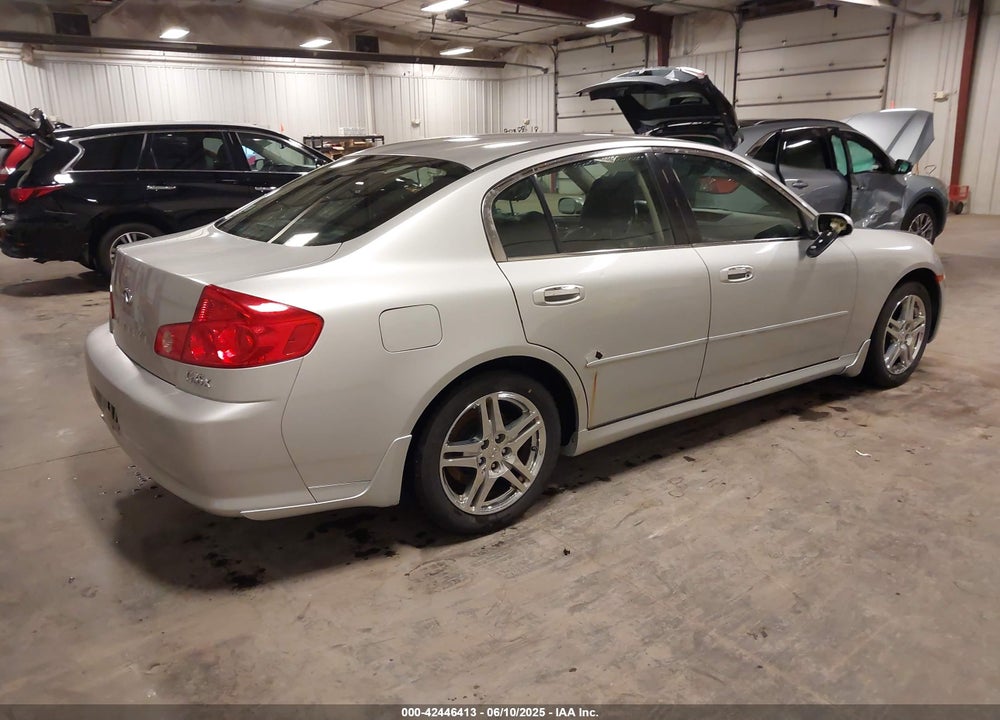 2006 INFINITI G35X VIN: JNKCV51F36M612952
