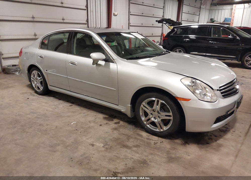 2006 INFINITI G35X VIN: JNKCV51F36M612952