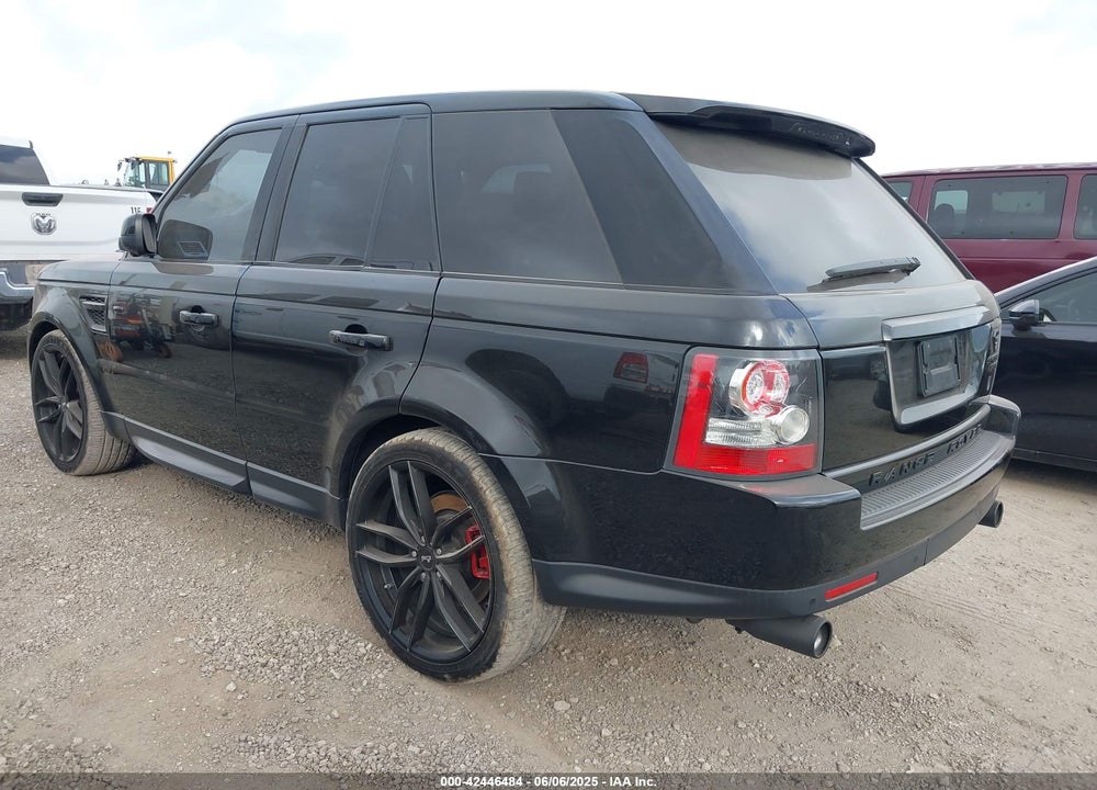 2011 LAND ROVER RANGE ROVER SPORT HSE VIN: SALSK2D44BA292396