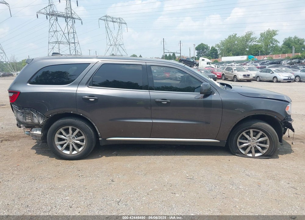 2016 DODGE DURANGO VIN: 1C4SDJFT6GC322865