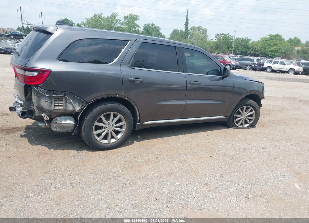2016 DODGE DURANGO VIN: 1C4SDJFT6GC322865