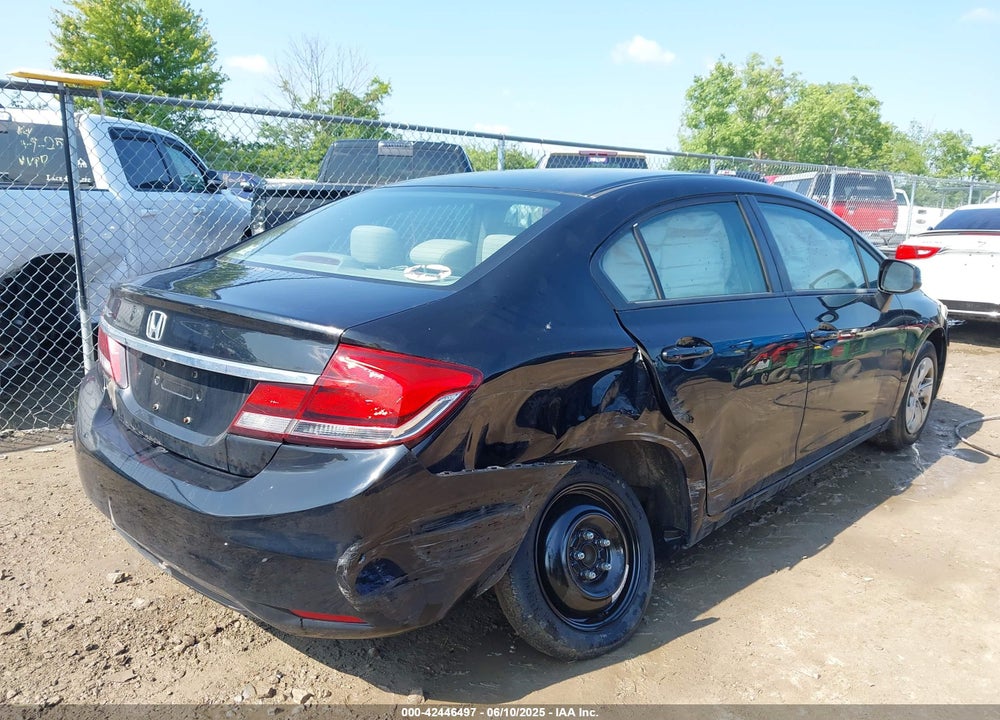 2013 HONDA CIVIC VIN: 19XFB2F51DE081459