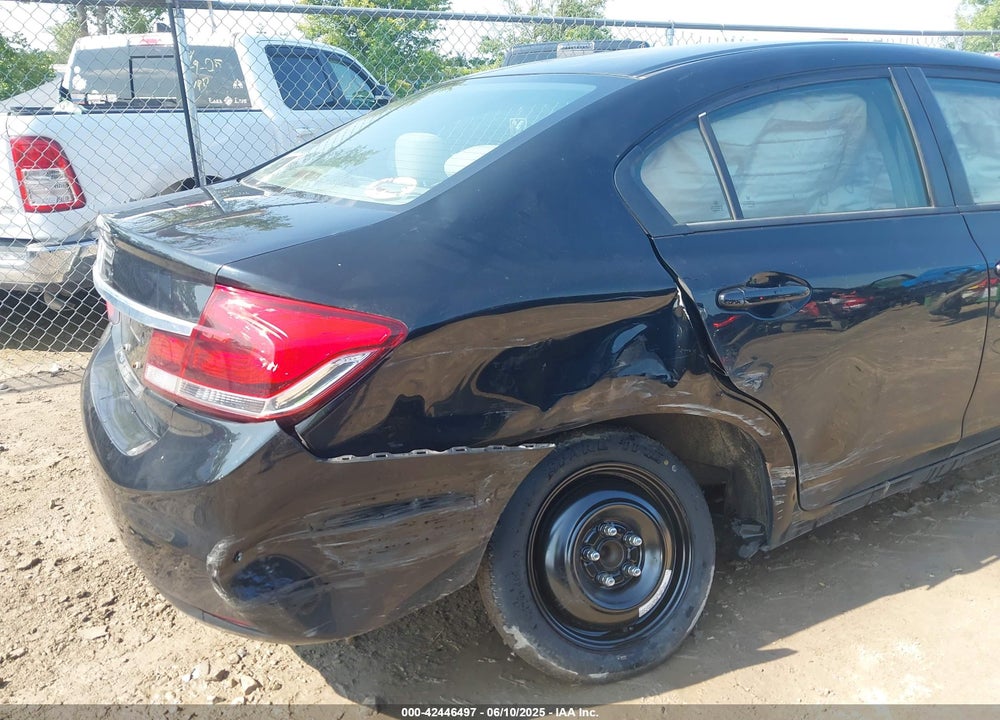 2013 HONDA CIVIC VIN: 19XFB2F51DE081459